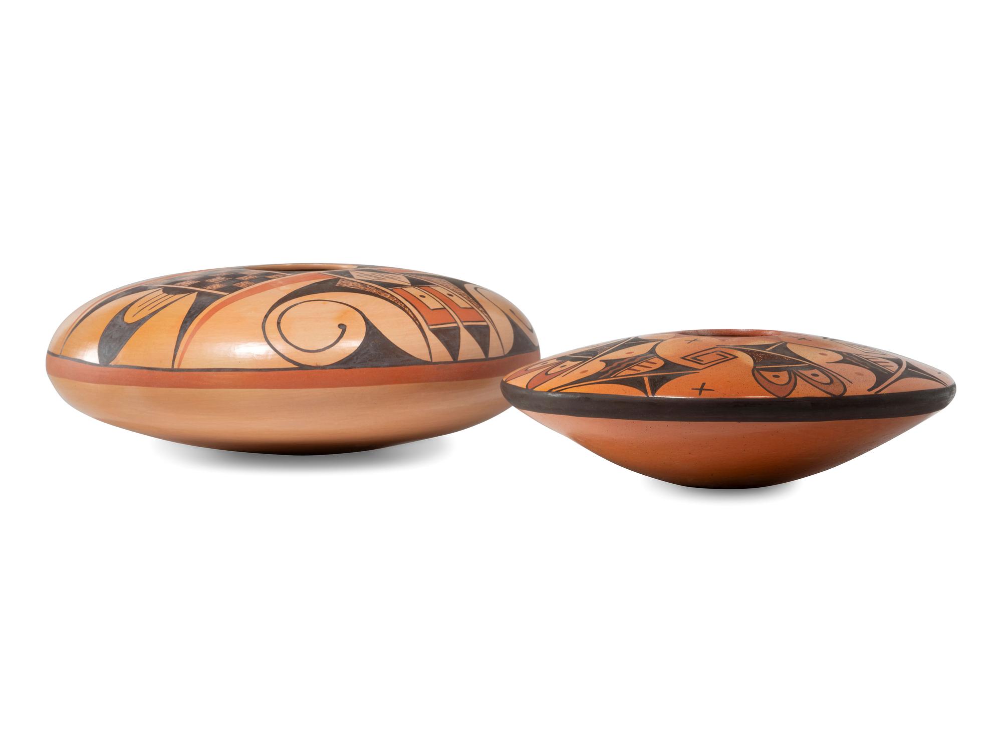 Polychrome Pottery Jars