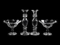 Four Anglo-Irish Cut Glass Articles