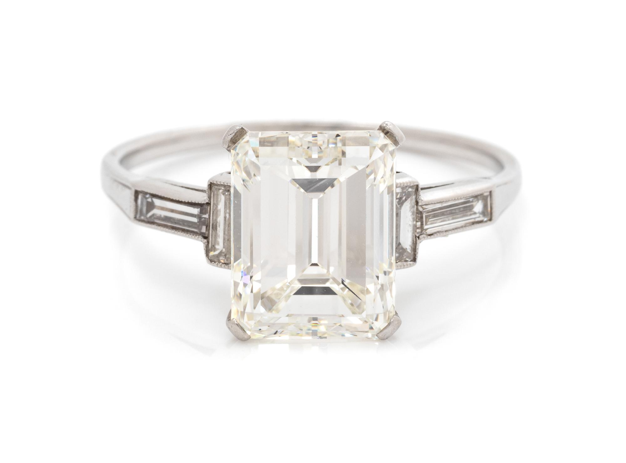 A Platinum and Diamond Ring, 2.00 dwts.
