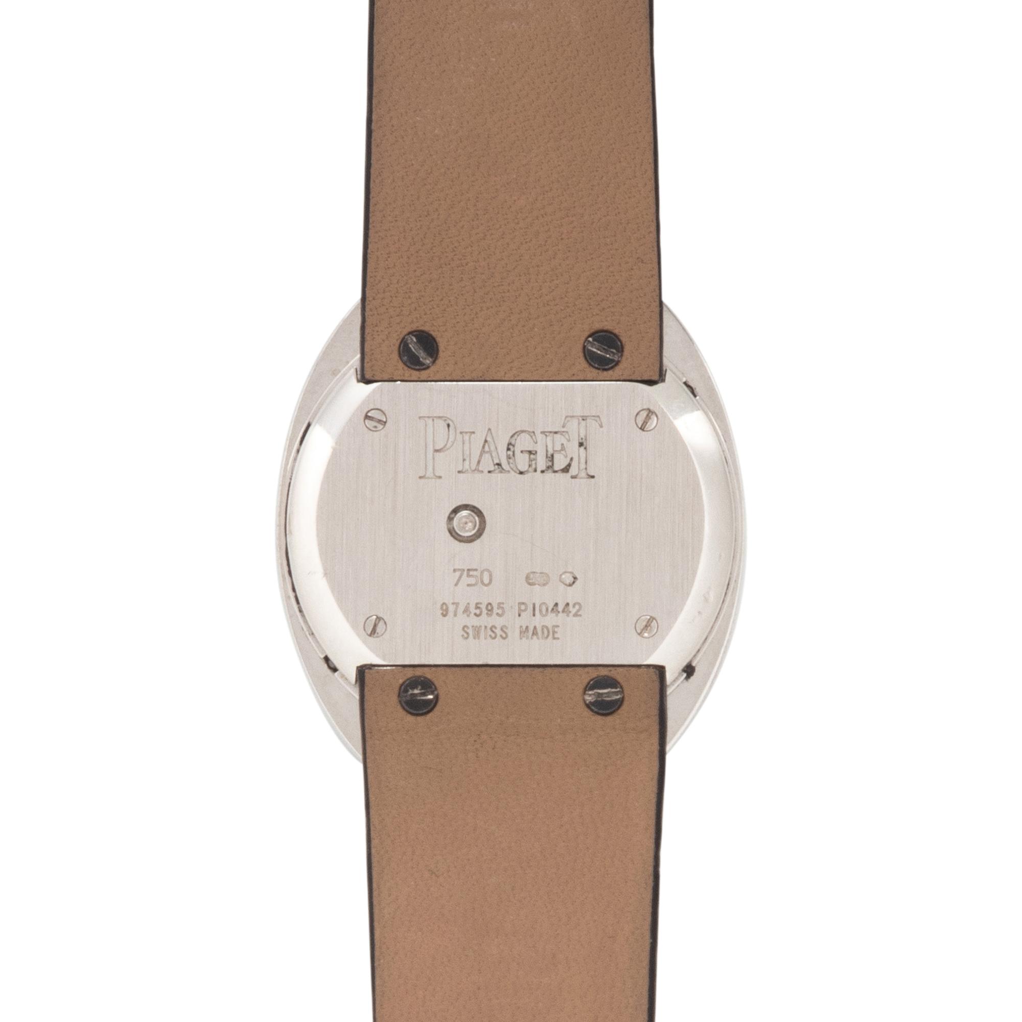 PIAGET, 18K WHITE GOLD AND DIAMOND 'LIMELIGHT MAGIC HOUR' WATCH