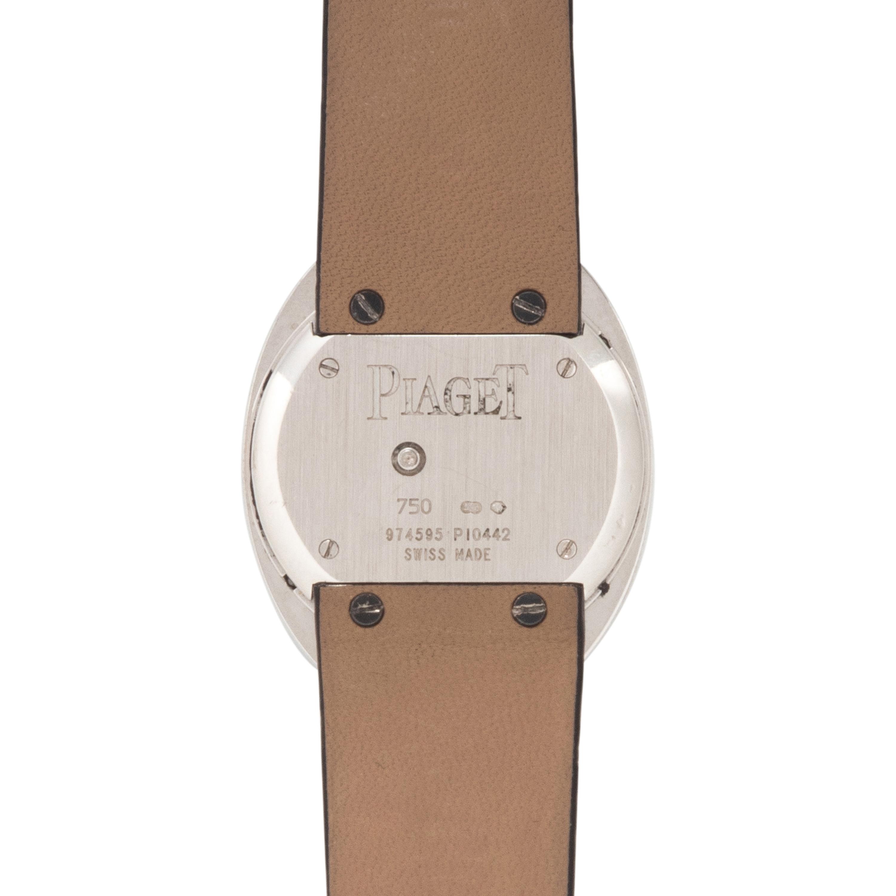 PIAGET, 18K WHITE GOLD AND DIAMOND 'LIMELIGHT MAGIC HOUR' WATCH