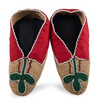 Haudenosaunee and Eastern Woodlands Child's Moccasins