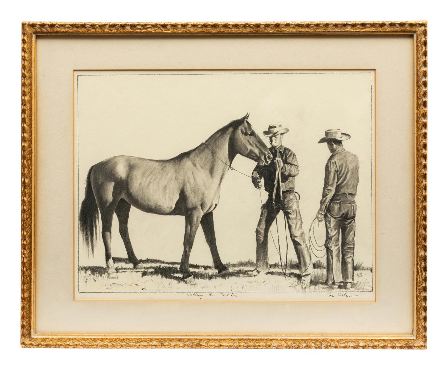 Bridling the Buckskin