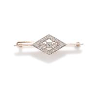 EDWARDIAN, DIAMOND BAR PIN