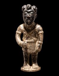 A West African Wood Standing Figure