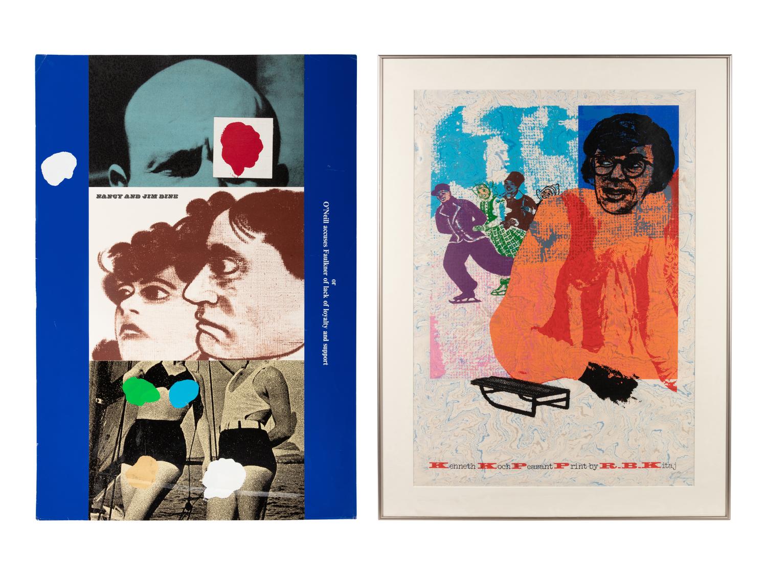 A Pair of Prints ( Nancy and Jim Dine and Kenneth Koch )