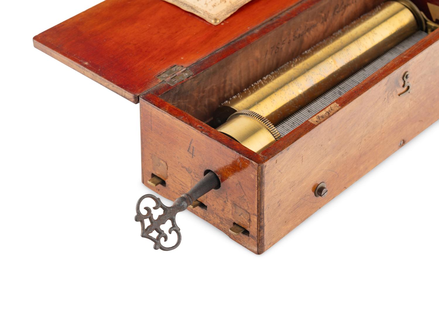 A Key-Wind Music Box by Nicole Frères