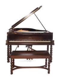 A Steinway and Sons Model L Grand Piano