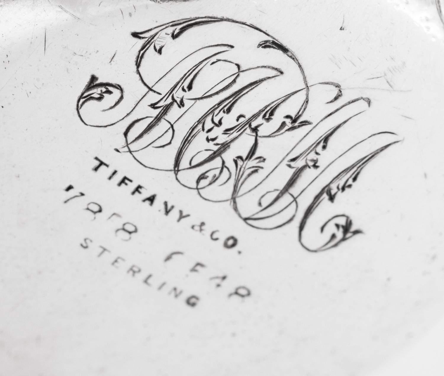 A Tiffany and Co. Silver Scent Flask