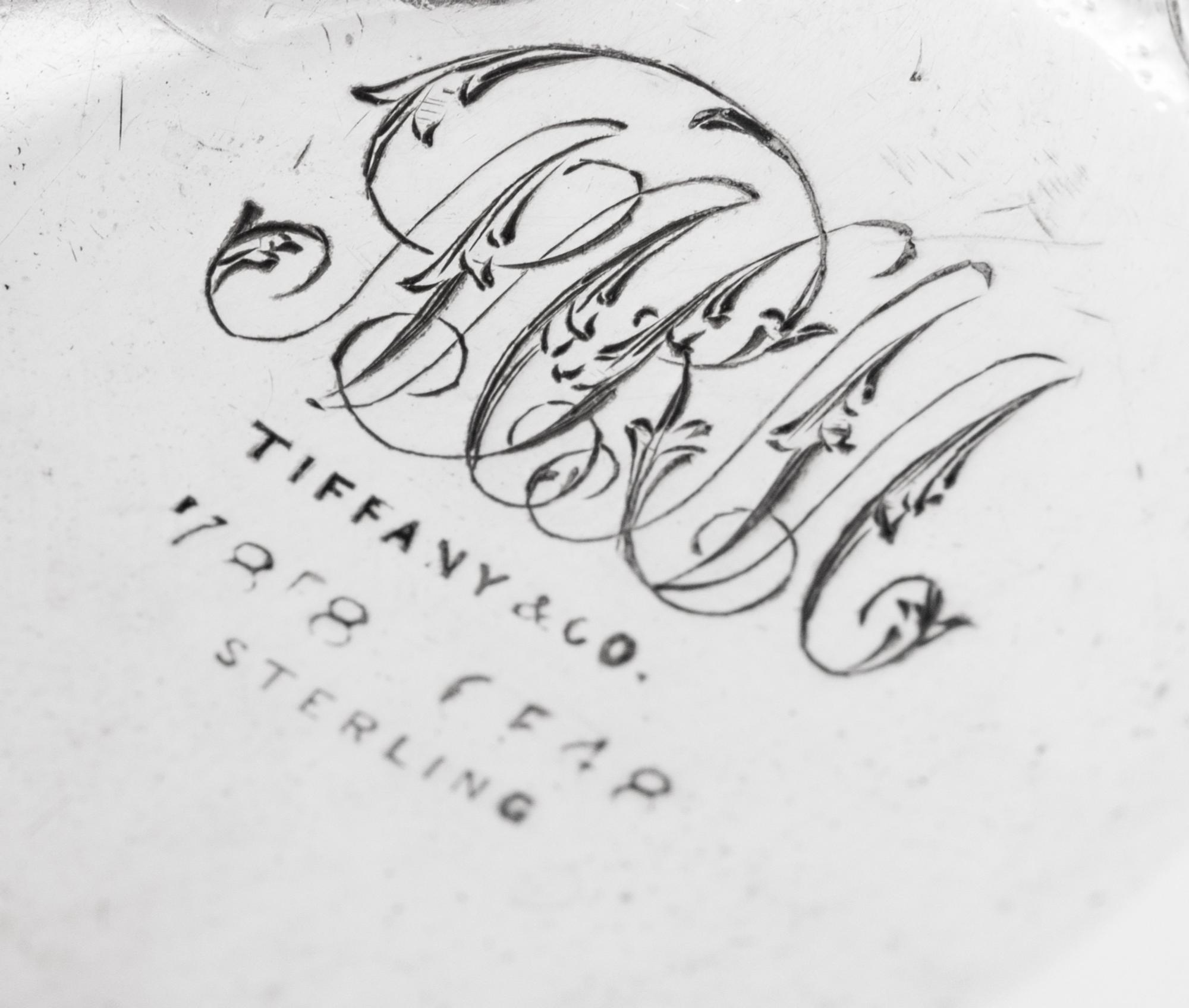 A Tiffany and Co. Silver Scent Flask