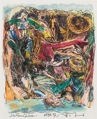 Robert Barnes, (American, b. 1934), Shetland Love, 1987