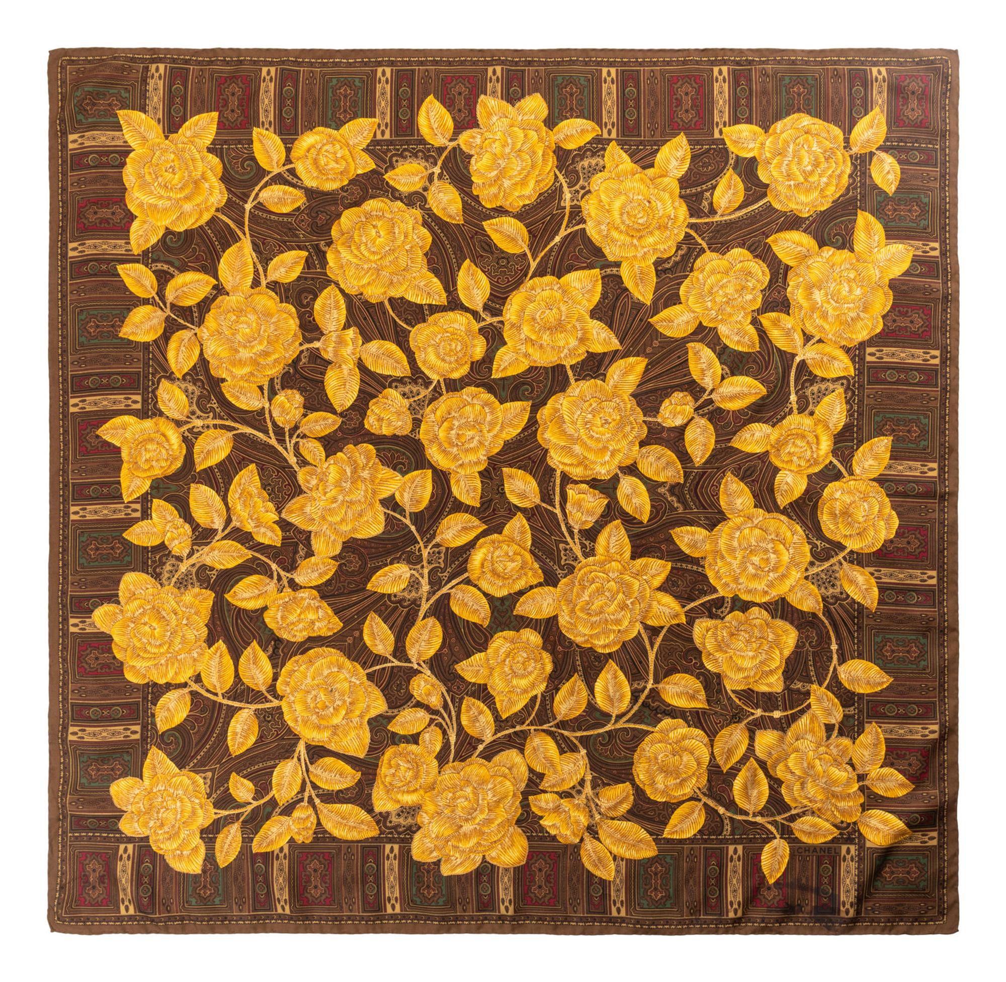 Five Designer Scarves: Louis Vuitton, Givenchy, Gucci, Chanel, Emilio Pucci