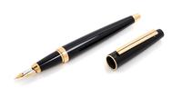 An S.T. Dupont Ellipsis: Composite Noir Fountain Pen