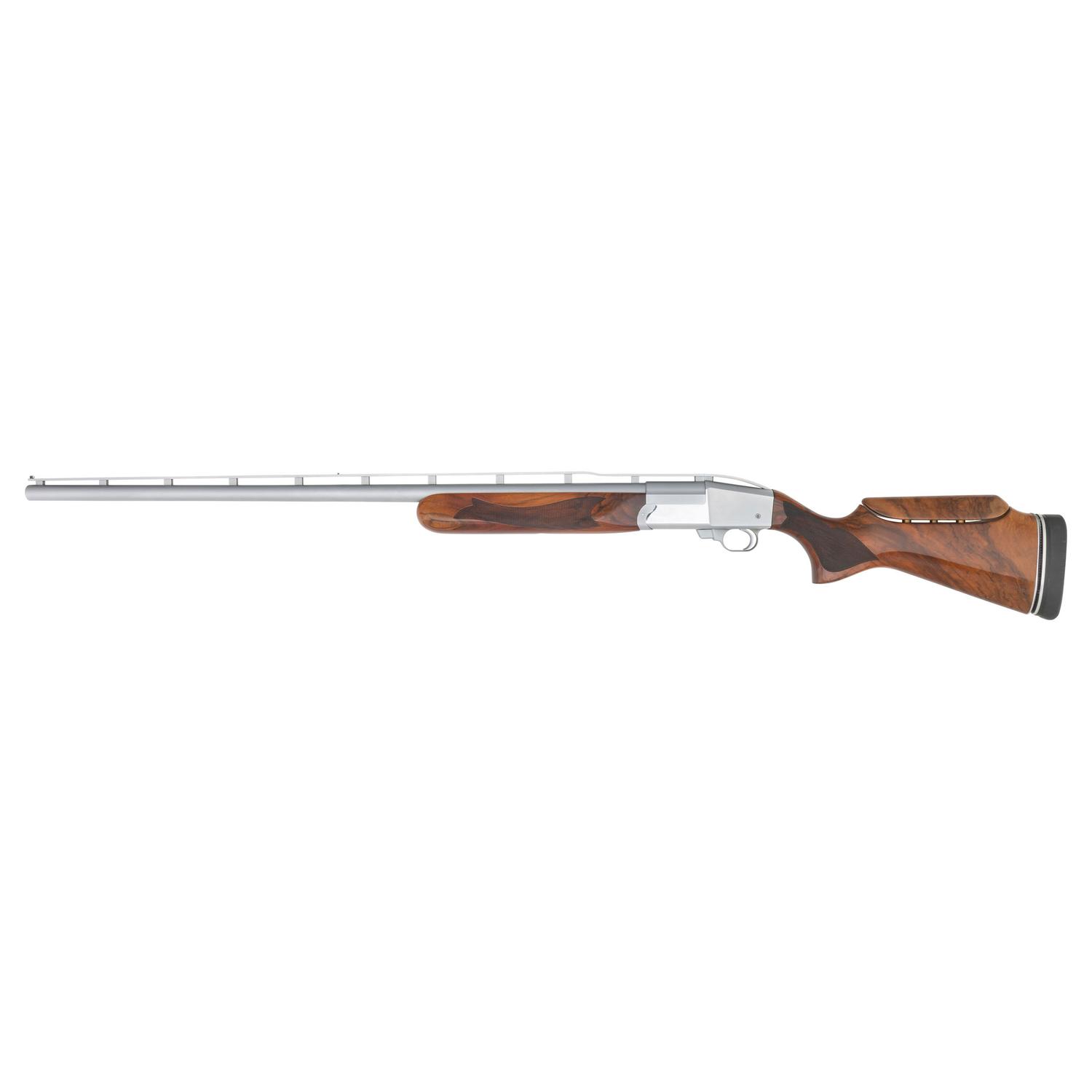 *Ljutic Mono-Gun Custom Silver Plated Shotgun with Original Shipping Box and Travel Case