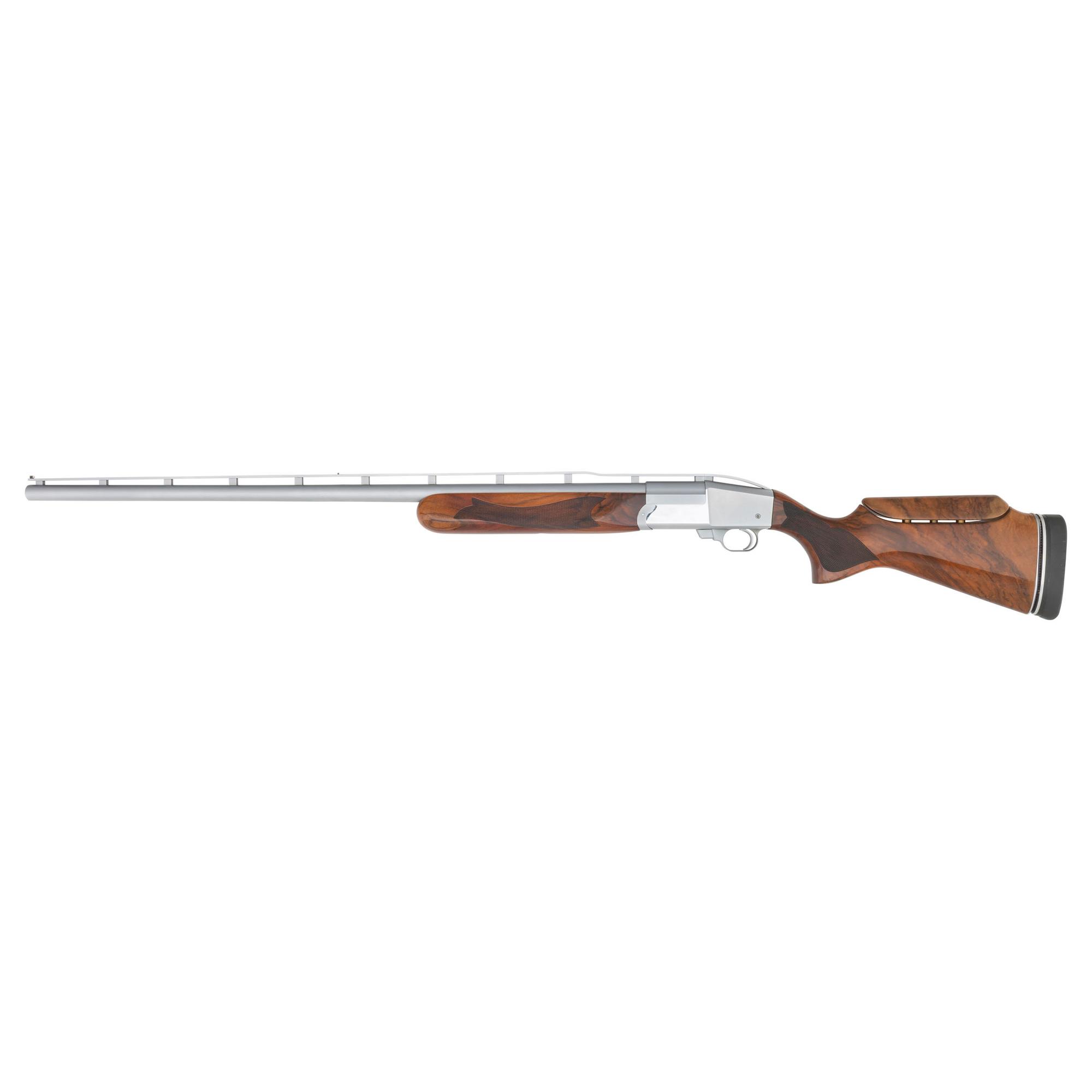 *Ljutic Mono-Gun Custom Silver Plated Shotgun with Original Shipping Box and Travel Case