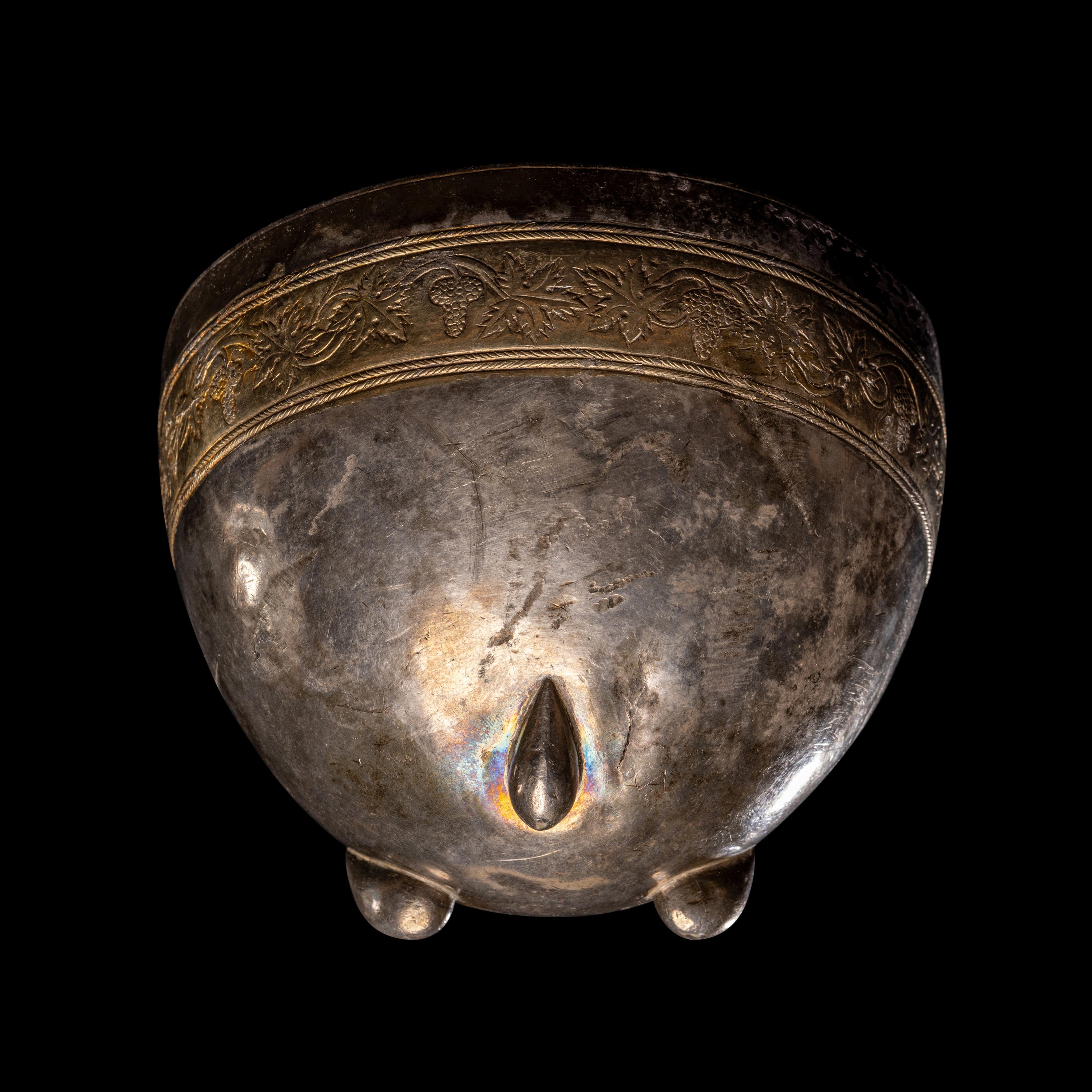 A Hellenistic Gilt-Silver Vessel
