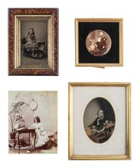 [EARLY PHOTOGRAPHY]. An assorted group of portraits featuring children.