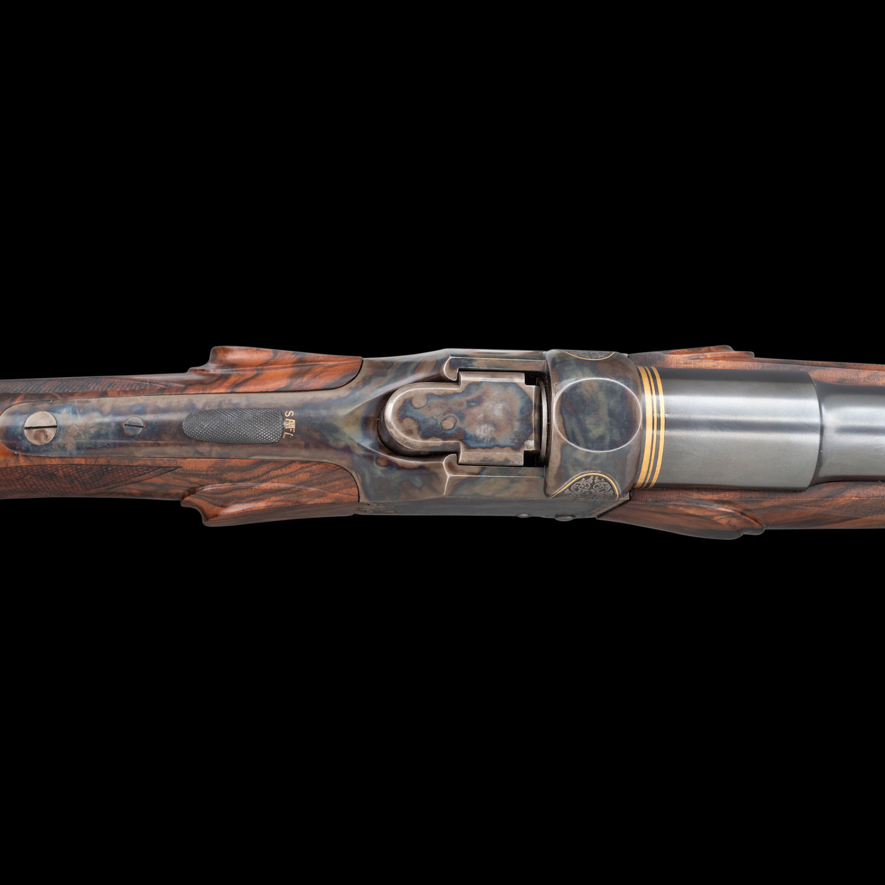*Custom Webley 1902 Farquharson .470 Nitro Express Dangerous Game Rifle with Krieger Barrel Rebuilt by Stephen Heilmann with Hensley Stock