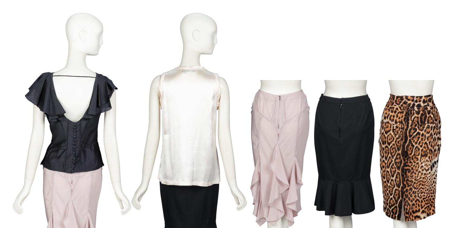 Yves Saint Laurent Rive Gauche, Two Blouses & Three Skirts