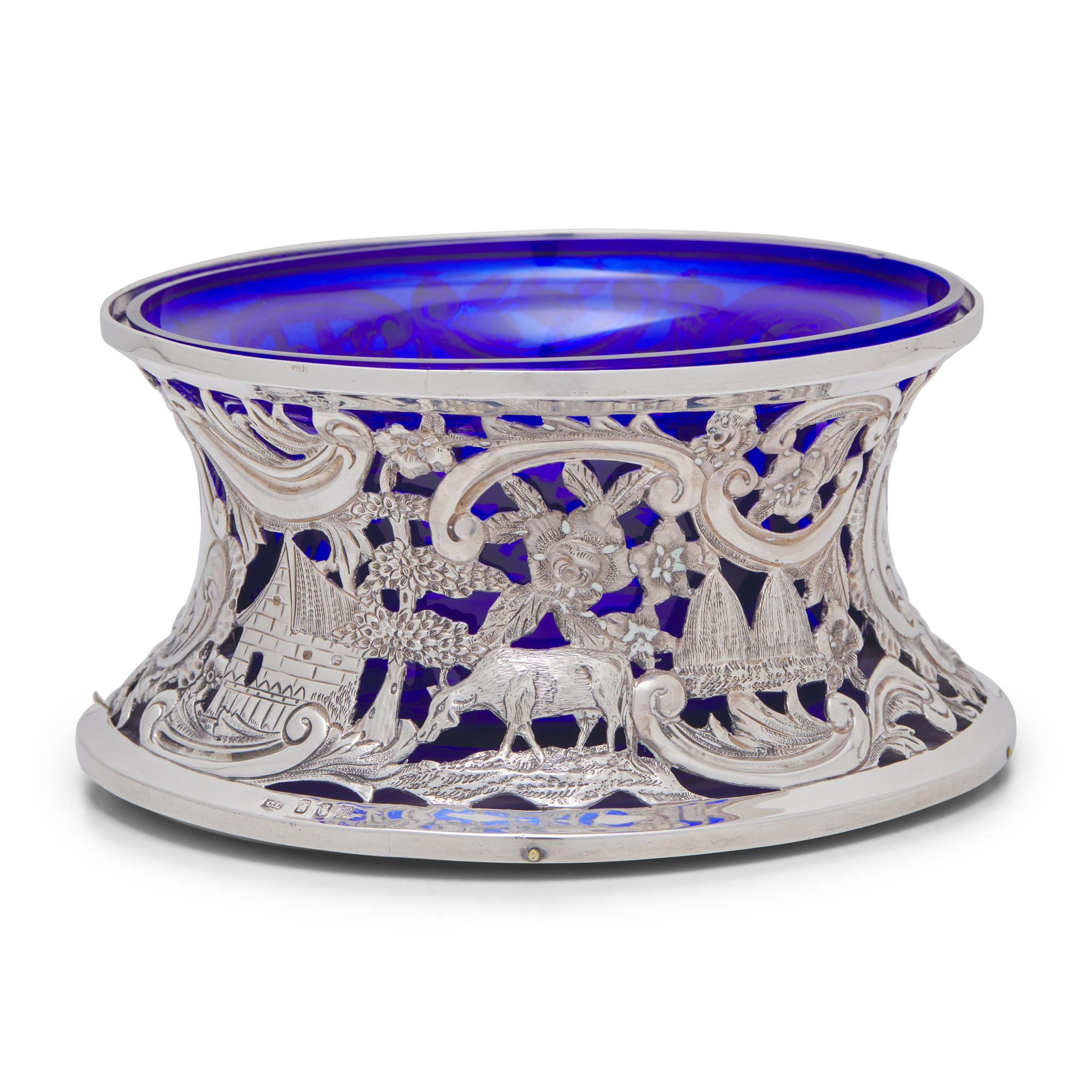 An Irish Edwardian Silver Dish Ring