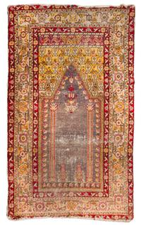 A Turkish Wool Rug 6 feet 3 inches x 4 feet 2 inches. — LATE 19TH/EARLY 20TH CENTURY