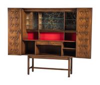 'Futura' Illuminated Bar Cabinet Romweber, USA
