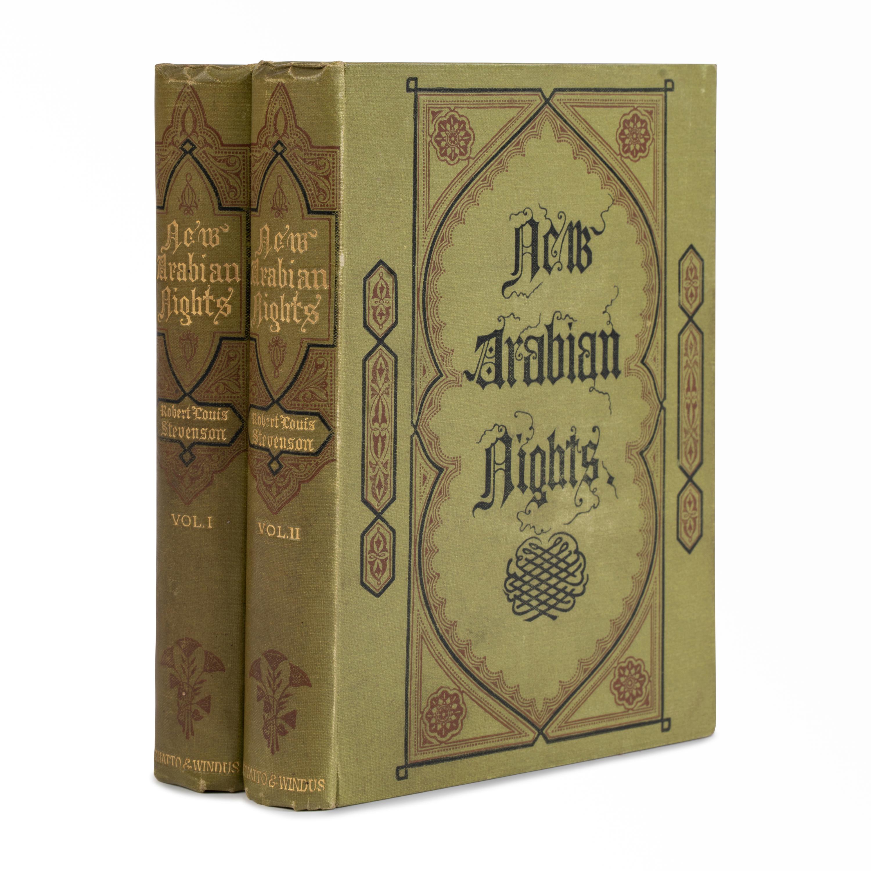 Stevenson, Robert Louis (1850-1894). New Arabian Nights . London: Chatto & Windus, 1882.