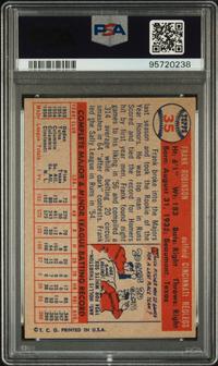 A 1957 Topps Frank Robinson Rookie Baseball Card No. 35 (PSA 6 EX-MT)