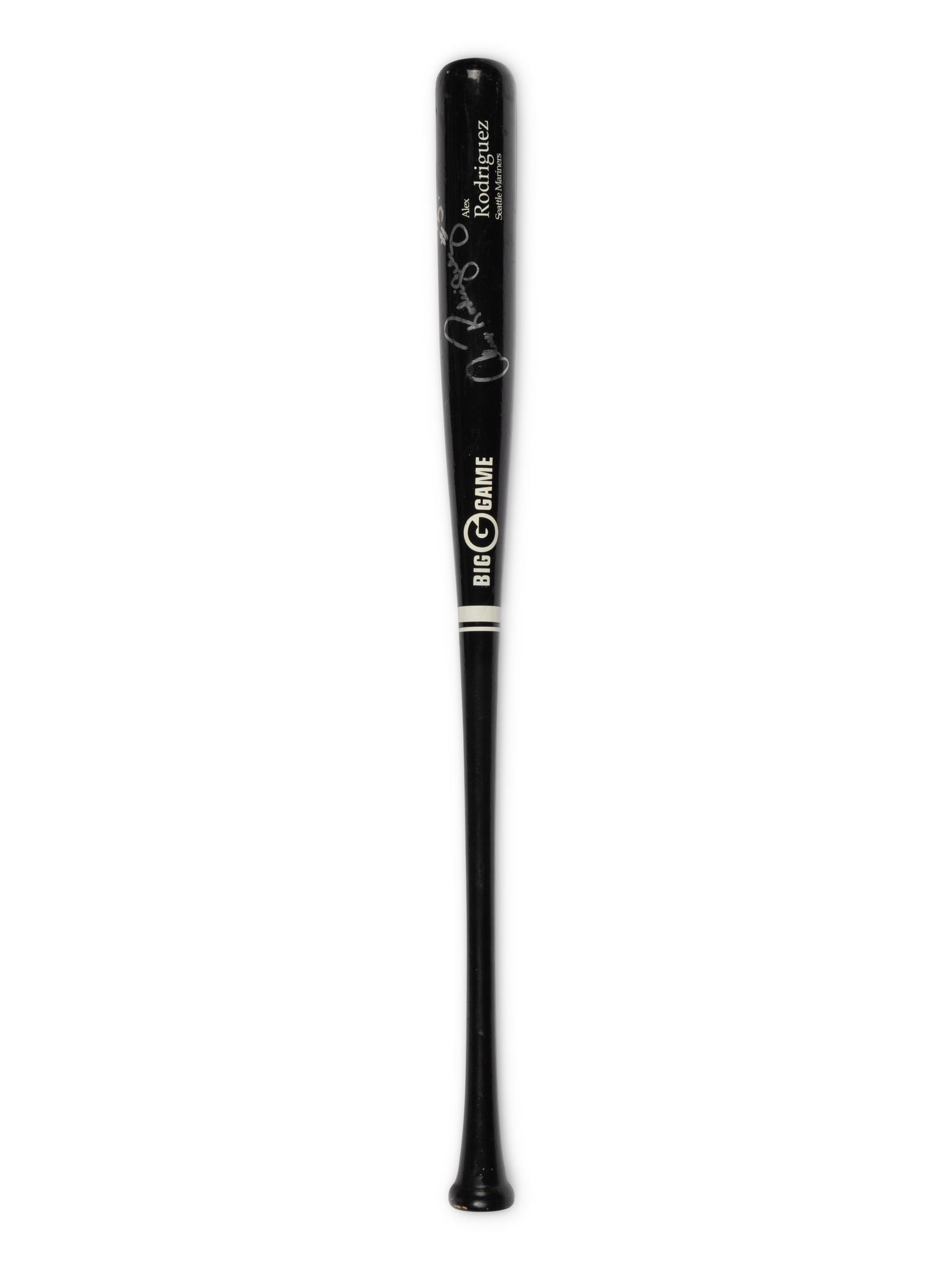 An Alex Rodriguez Signed Autograph Bat (Beckett Authentication Services)