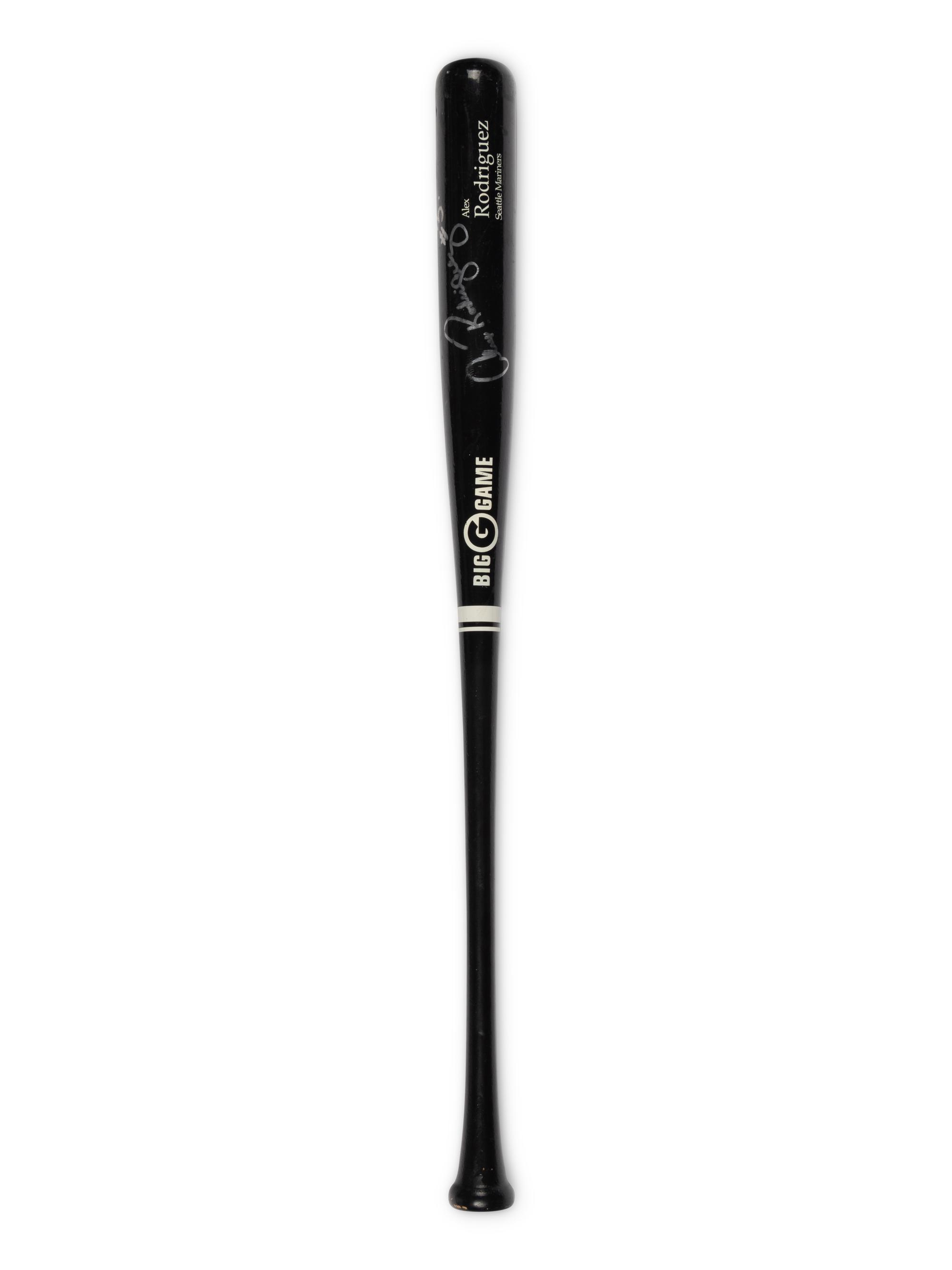 An Alex Rodriguez Signed Autograph Bat (Beckett Authentication Services)