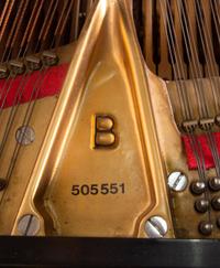 A Steinway and Sons Model B Grand Piano