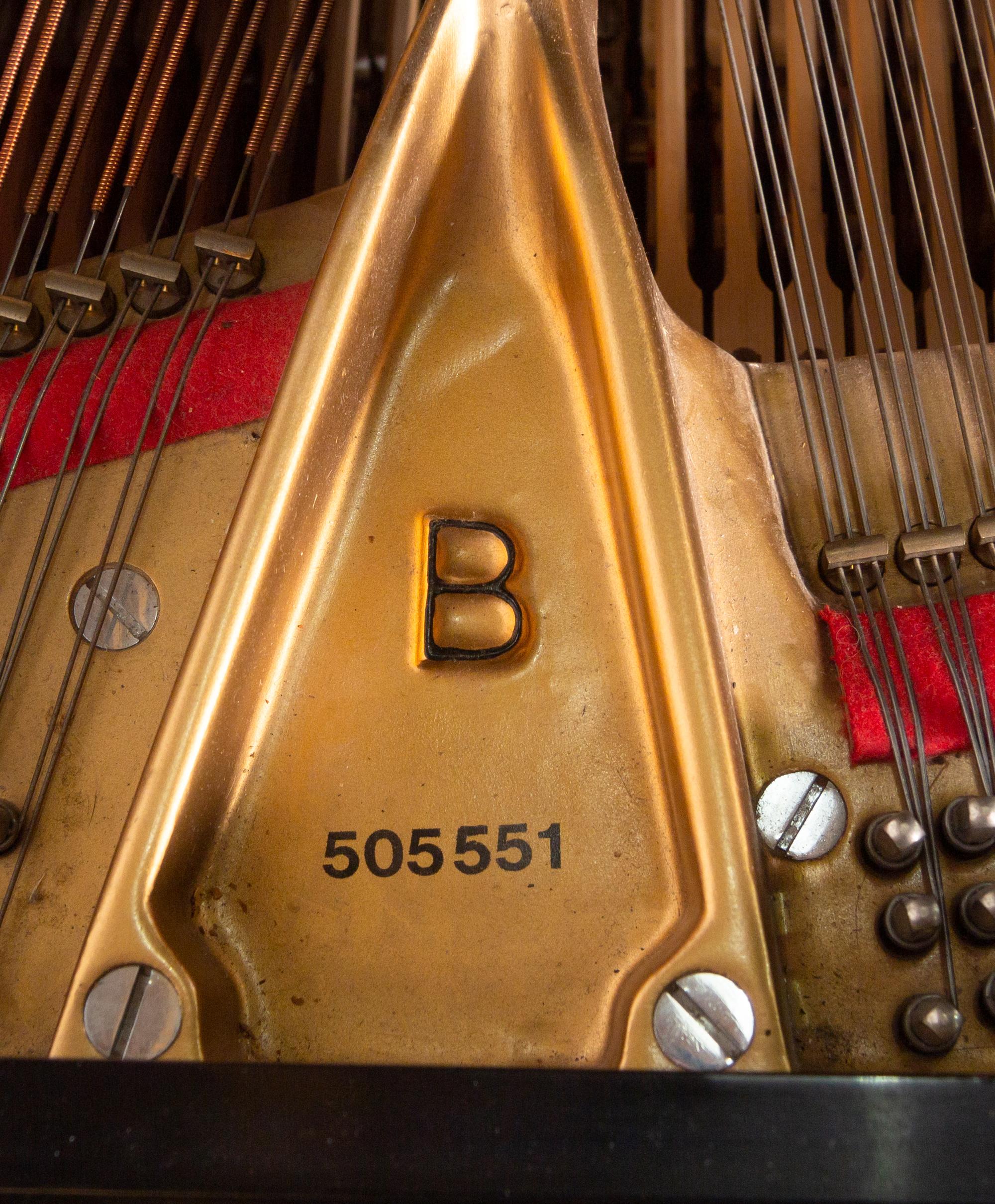 A Steinway and Sons Model B Grand Piano