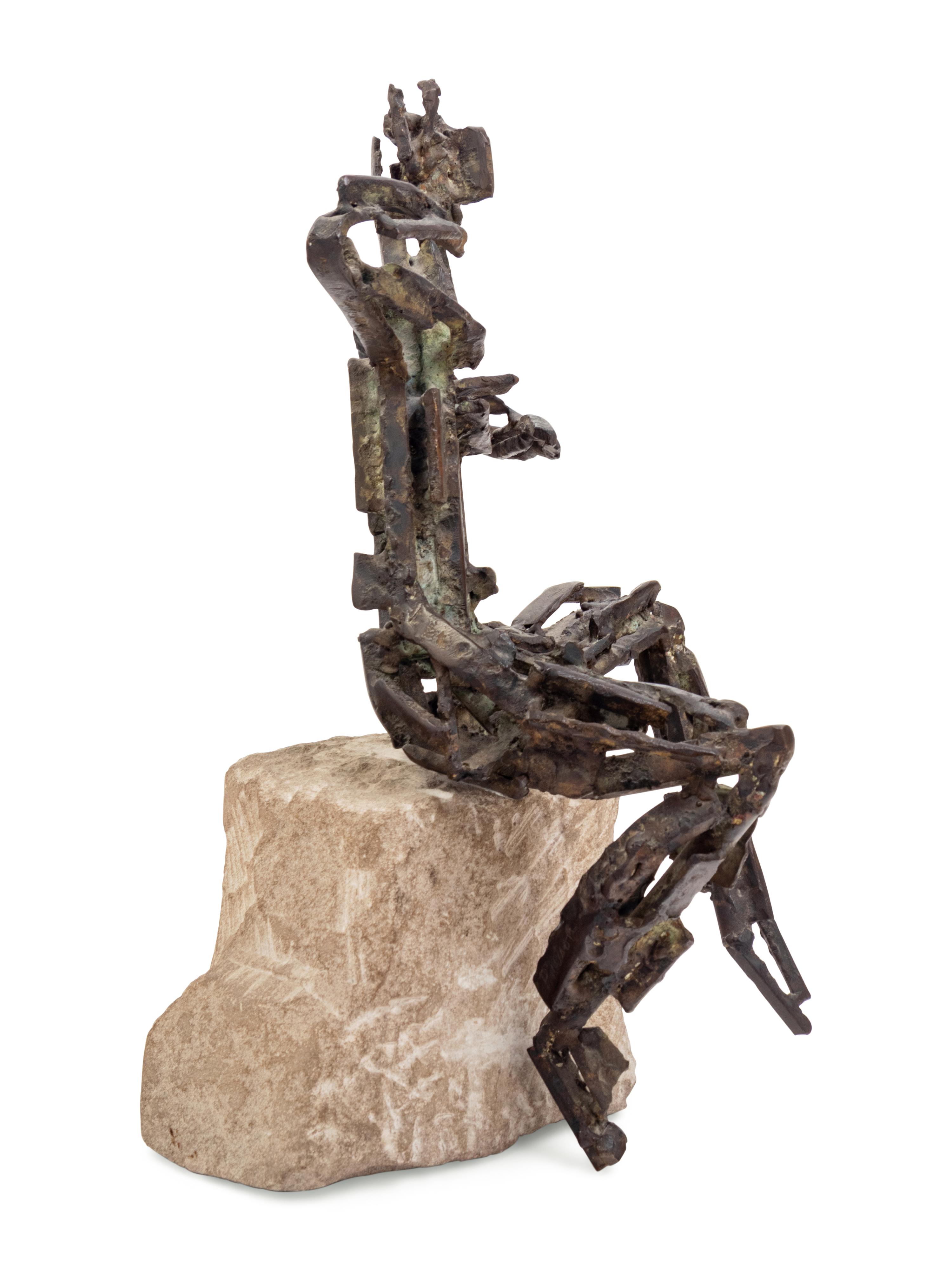 Untitled (Abstract Seated Figure)