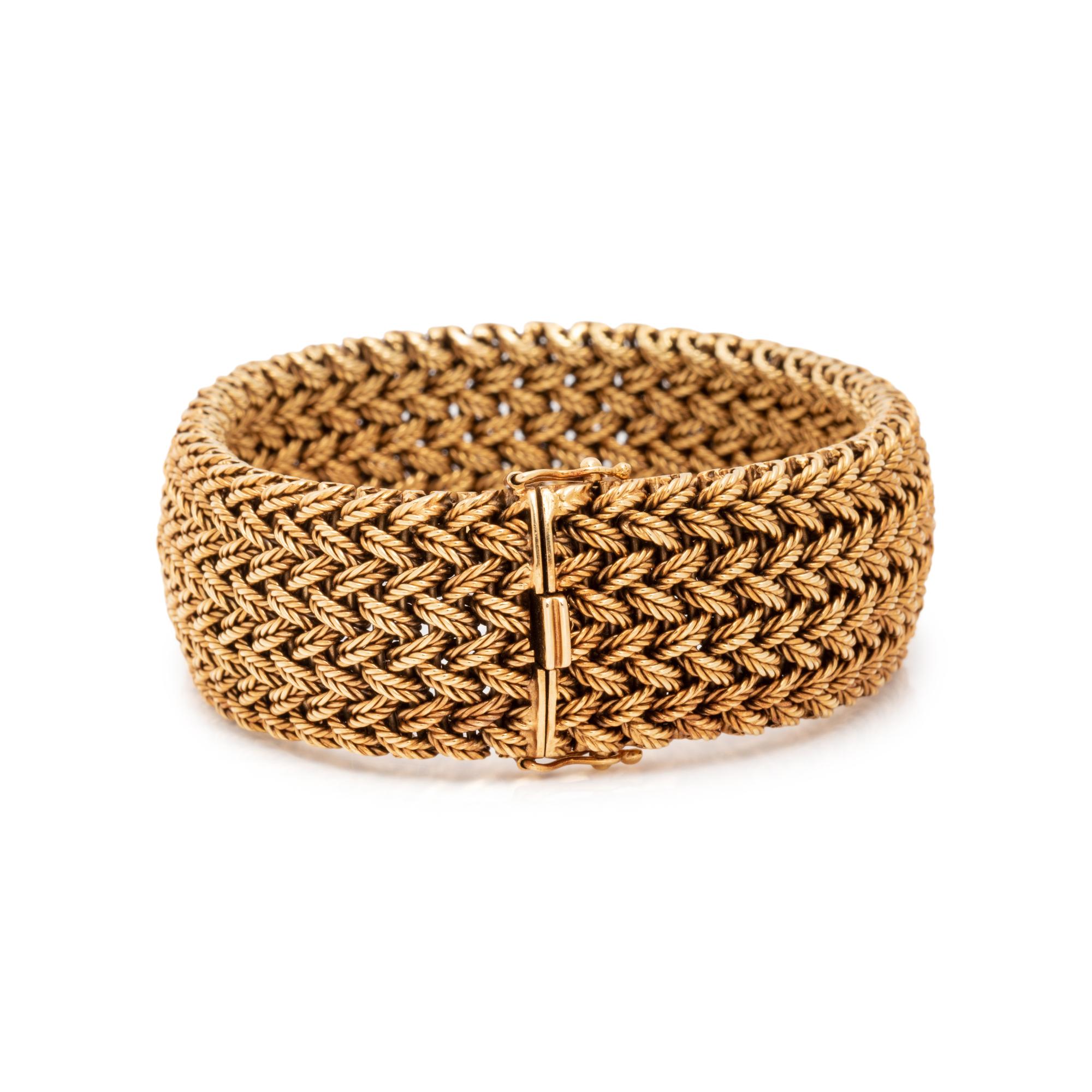 YELLOW GOLD BRACELET
