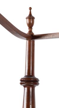 A Federal Mahogany Tester Bed