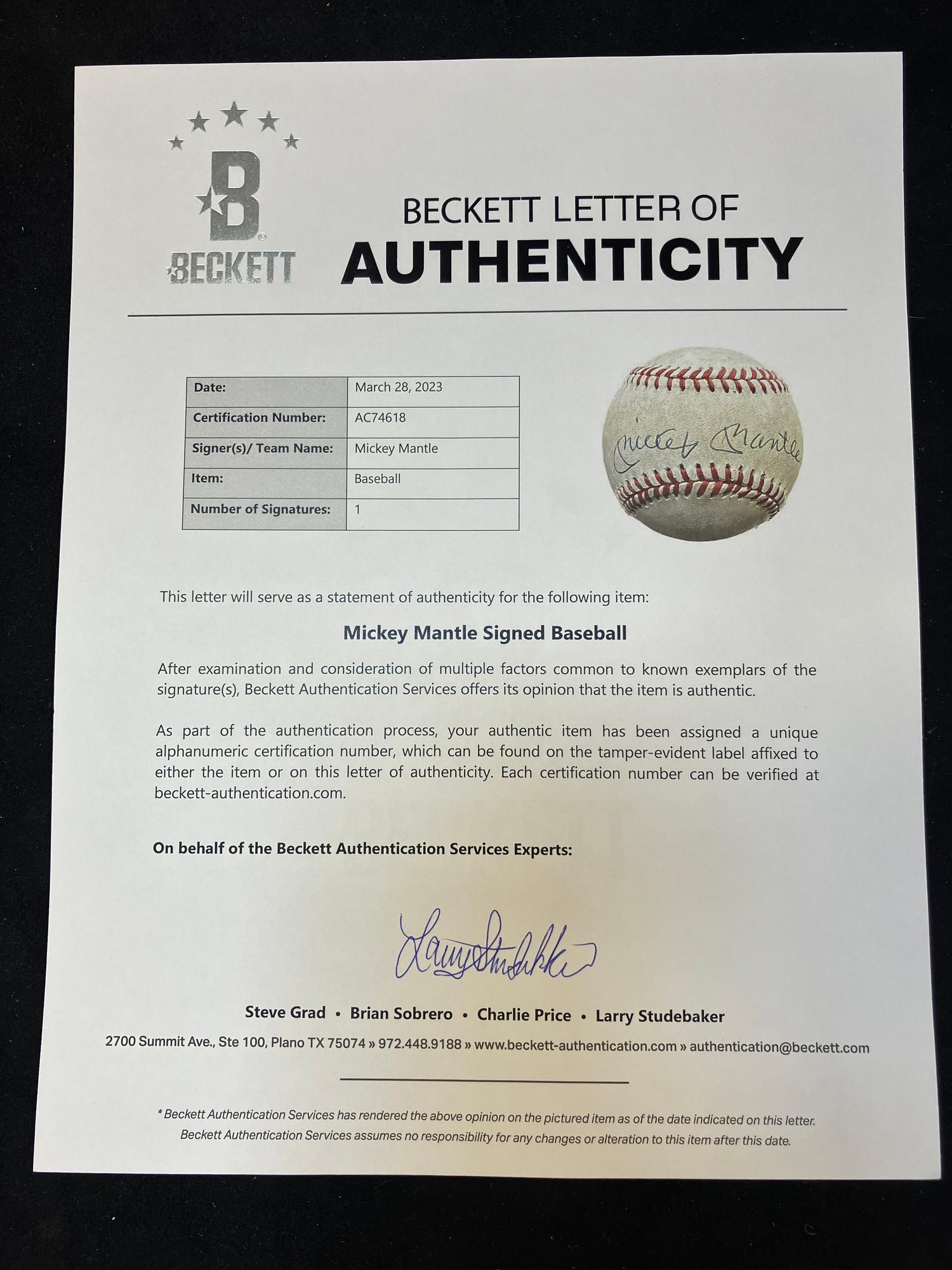A Group of 12 500 Home Run Club Single Signed Autograph Baseballs (Beckett Authentication Services Certified),