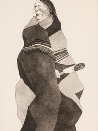 Two Works: Indian with Feather, Printer's Proof and Grandmother, edition I/X, 1977