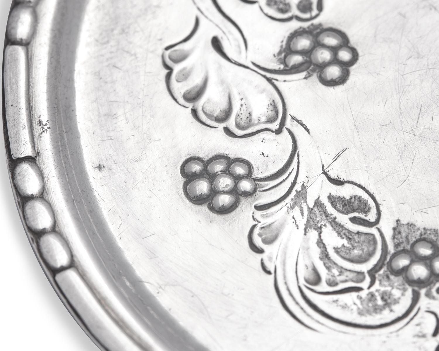 A Set of Twelve Georg Jensen Silver Coasters