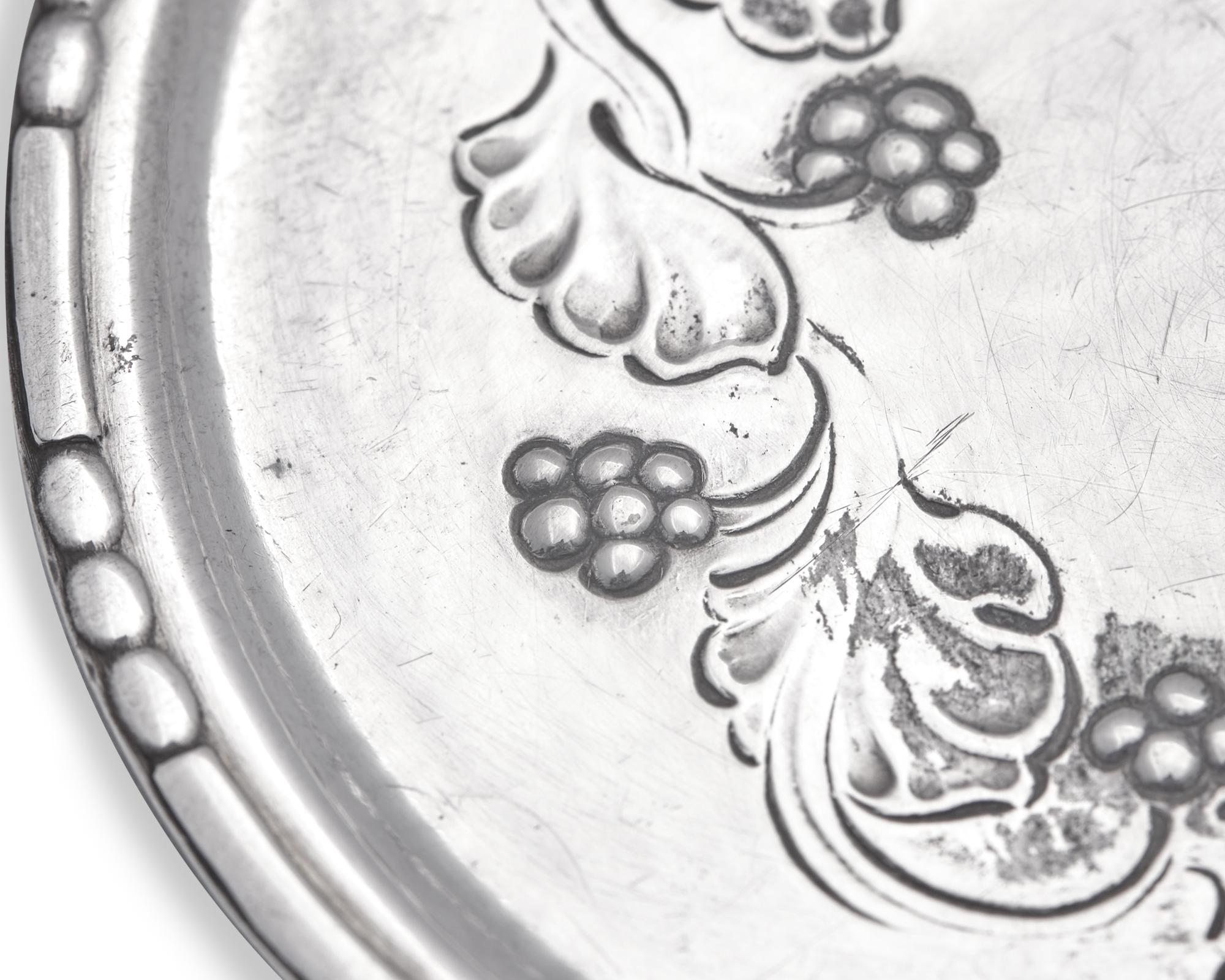 A Set of Twelve Georg Jensen Silver Coasters