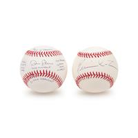 A Group of "Field Of Dreams" Actors Signed Baseballs Including Kevin Costner
