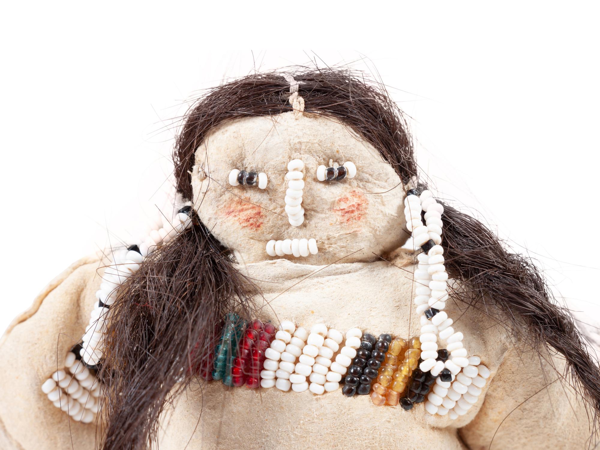 A Family of Sioux Dolls