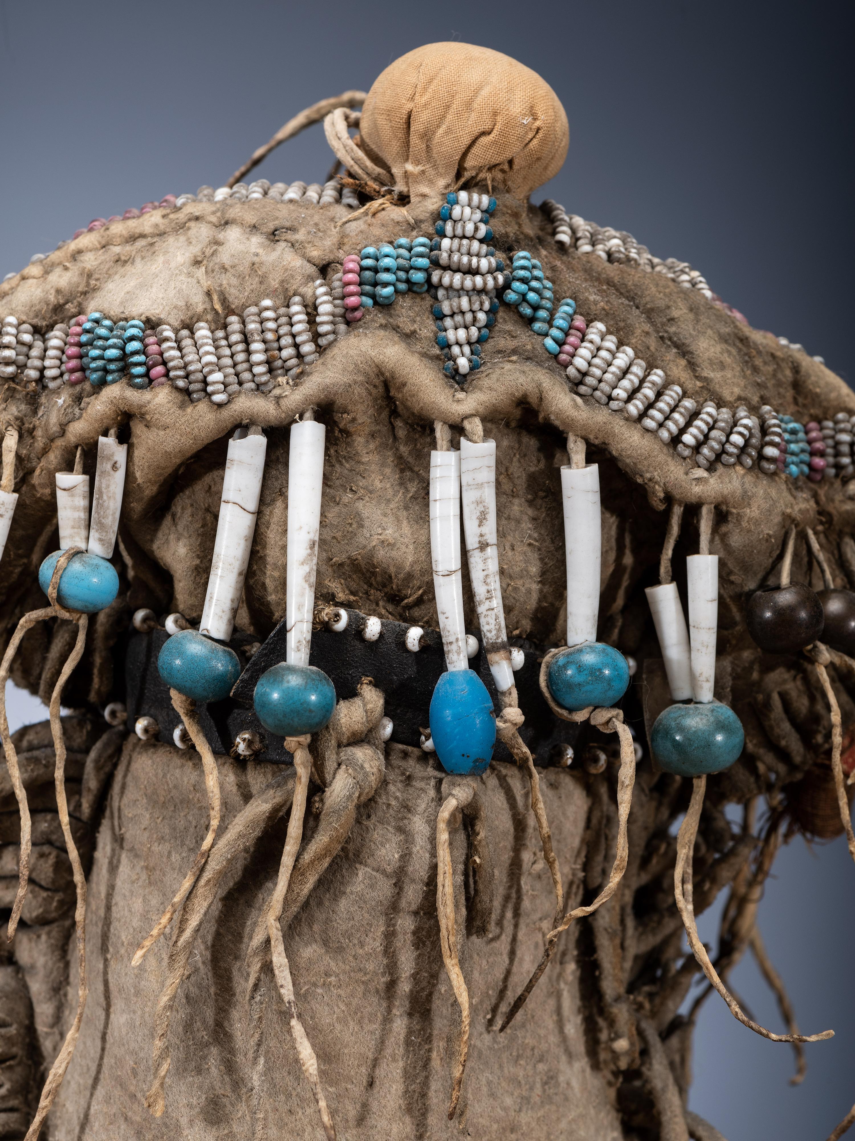 Plateau Beaded Hide Doll