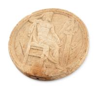 A Roman Style Marble Oscillum