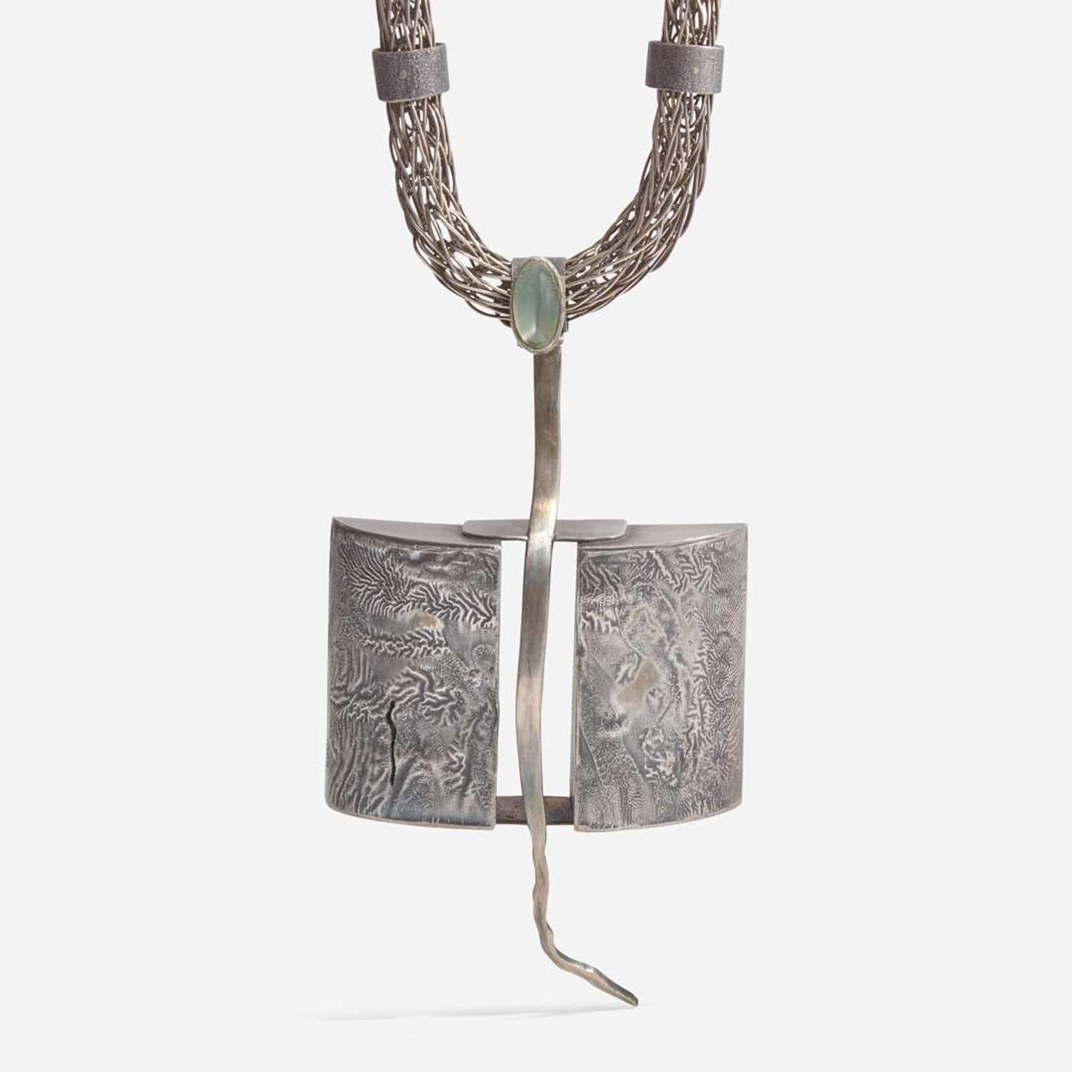 Rena-Beatrice Koopman (American, b. 1945) Silver Necklace, USA, 1978