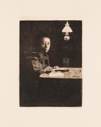 Zehn Original radierungen (complete portfolio of 10 in original pasteboard portfolio), 1892-1931