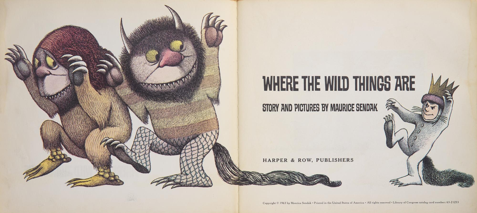 Sendak, Maurice. Where the Wild Things Are