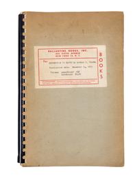CLARKE, ARTHUR C. Expedition to Earth. New York, 1953. Proof copy.