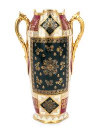 A Vienna Style Porcelain Vase