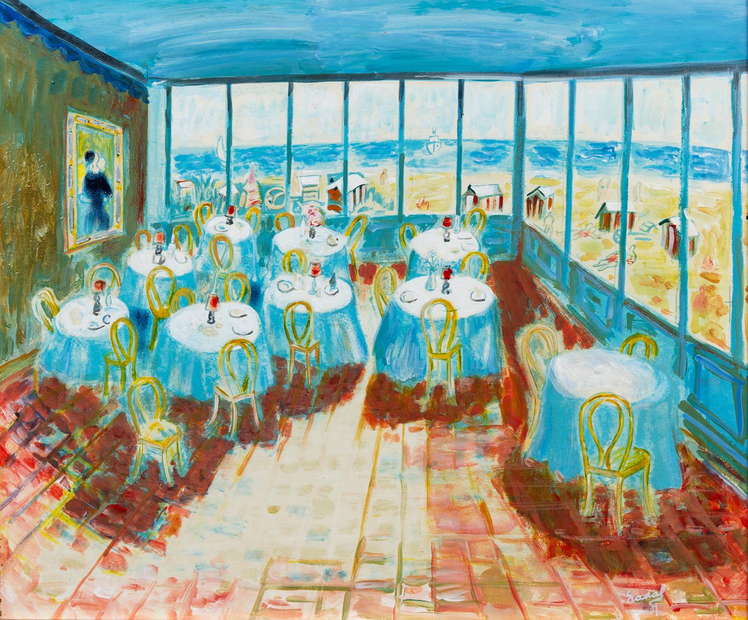 Carlos Nadal, (Spanish, 1917-1998), La Terraza, 1983