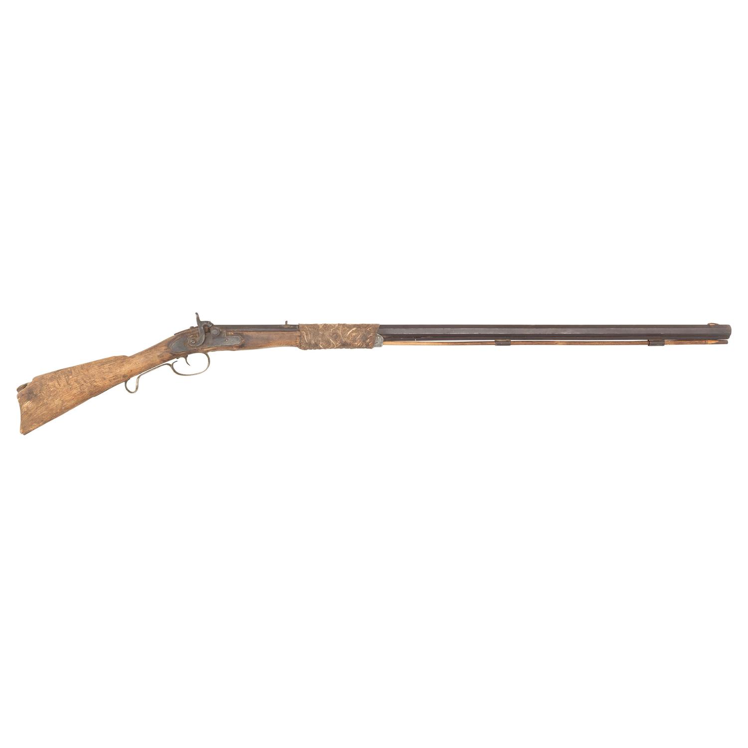 Relic Condition Half Stock Percussion Rifle by Enterprise Gun Works